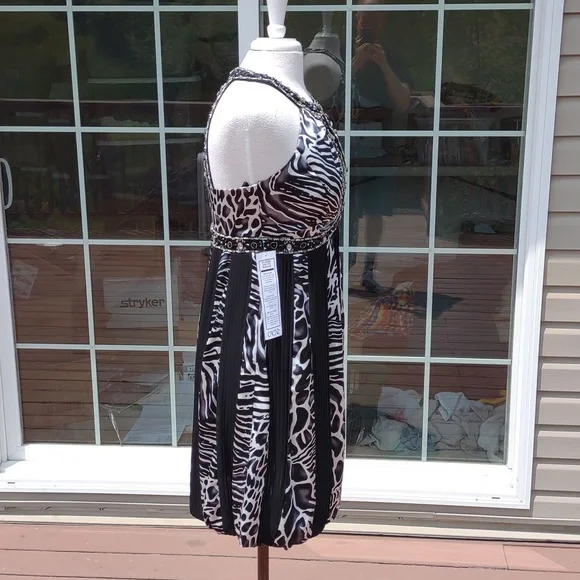 SUE WONG Caché Cocktail Dress.              💜 VINTAGE 💜 new sexy is you! - Picture 7 of 12